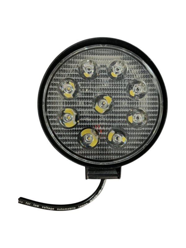 faro redondo blanco 9led